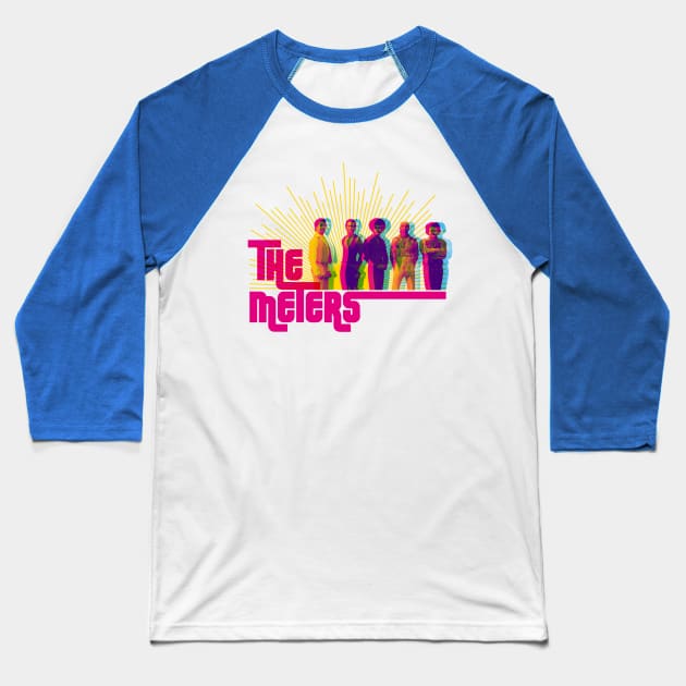 The Meters Baseball T-Shirt by HAPPY TRIP PRESS